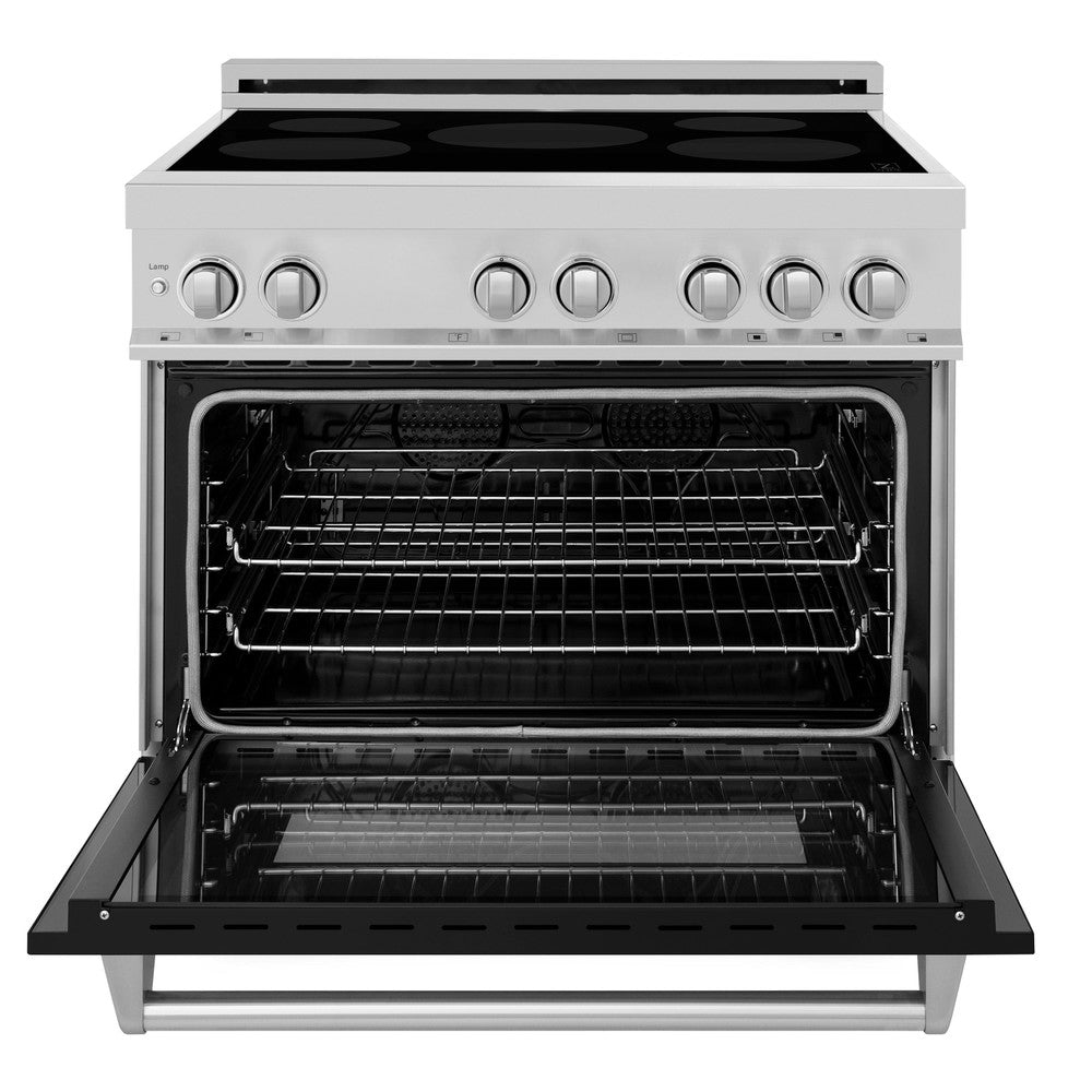 36" 4.6 cu. ft. Induction Range with a 4 Element Stove and Electric Oven RAINDBLM36, product image 4 of 11