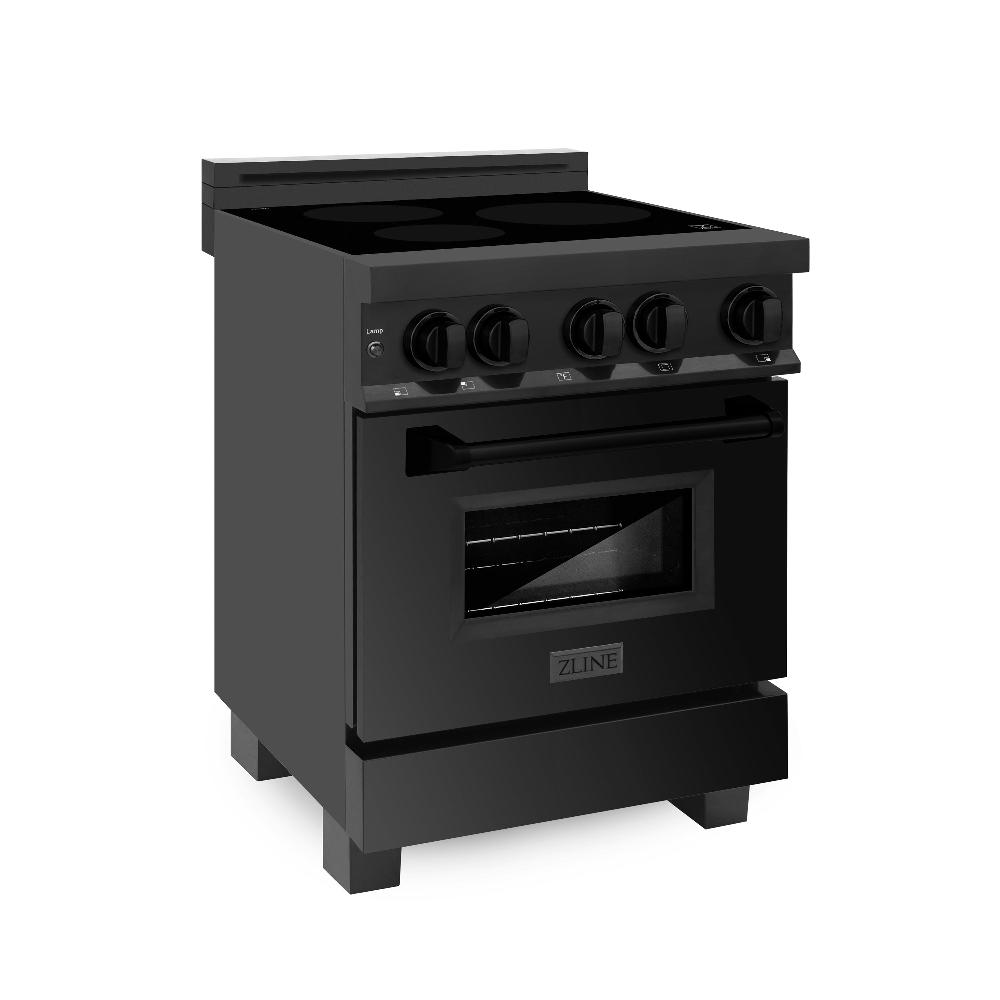 24" 2.8 cu. ft. Induction Range with a 3 Element Stove and Electric Oven RAINDBS24