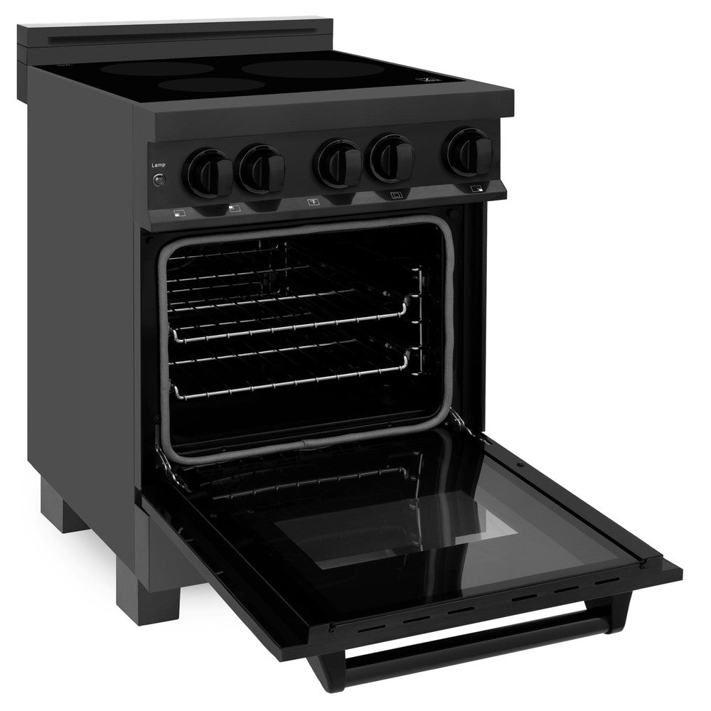 24" 2.8 cu. ft. Induction Range with a 3 Element Stove and Electric Oven RAINDBS24, product image 5 of 11