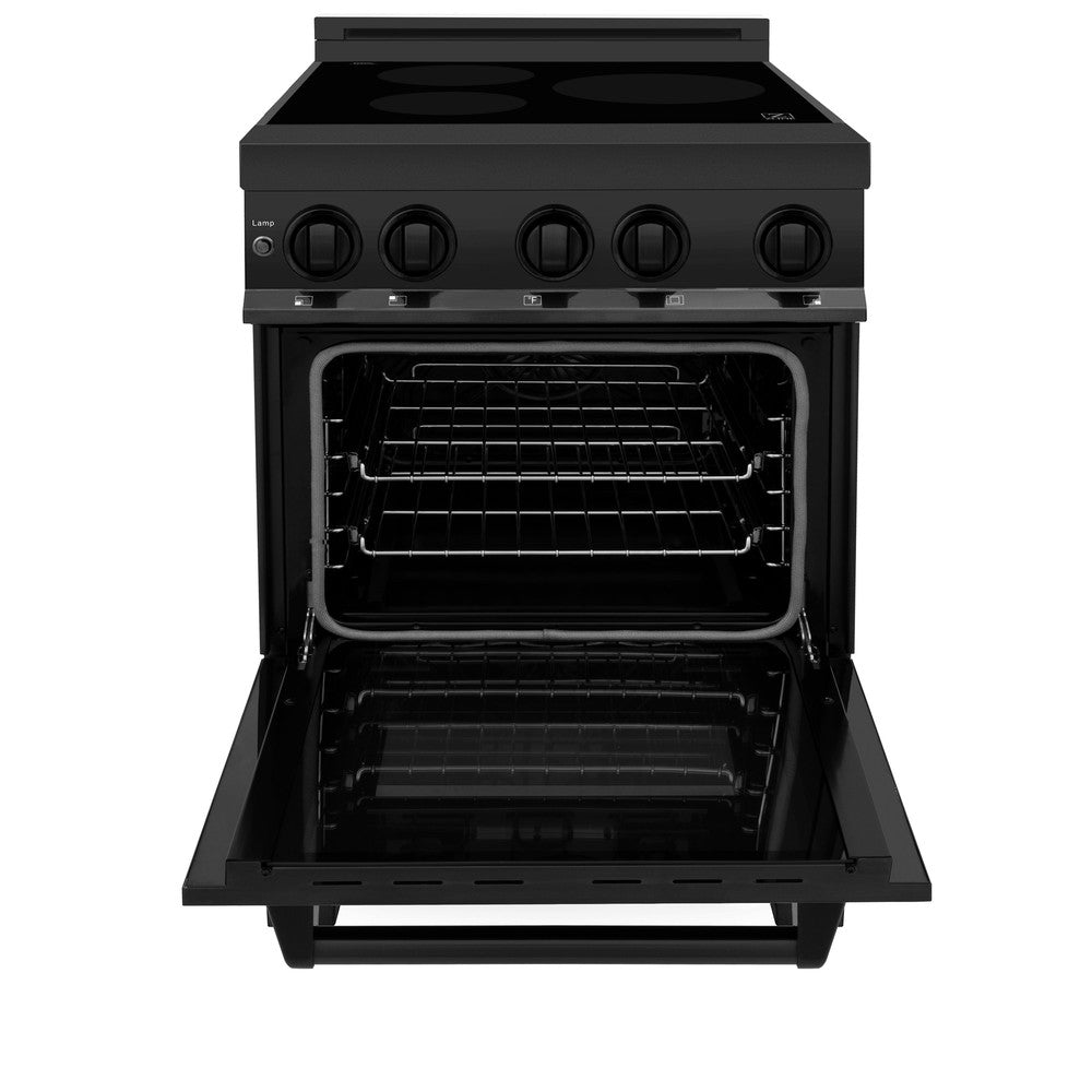 24" 2.8 cu. ft. Induction Range with a 3 Element Stove and Electric Oven RAINDBS24, product image 8 of 11