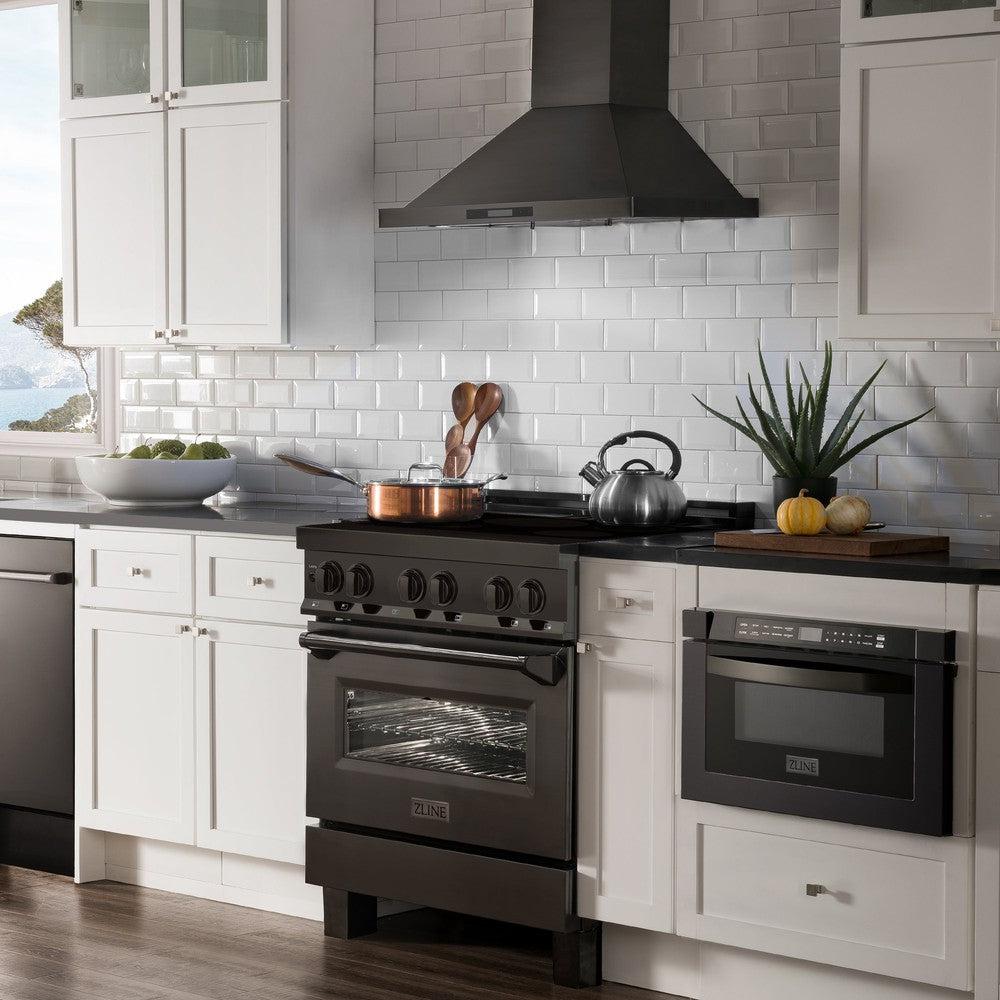 30" 4.0 cu. ft. Induction Range with a 4 Element Stove and Electric Oven RAINDBS30, product image 2 of 15