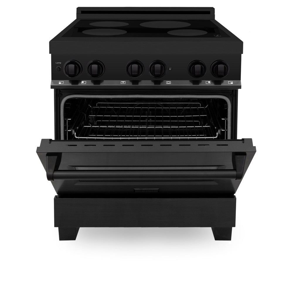 30" 4.0 cu. ft. Induction Range with a 4 Element Stove and Electric Oven RAINDBS30, product image 4 of 15
