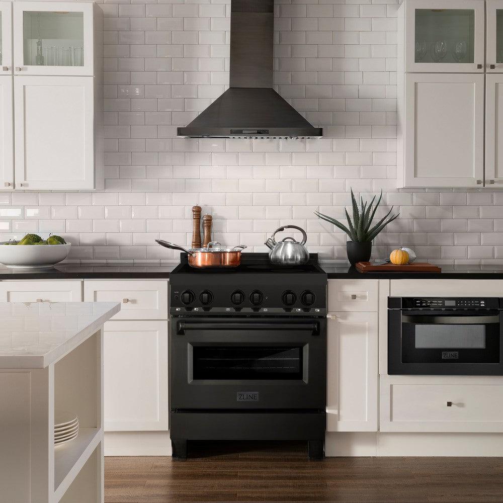 30" 4.0 cu. ft. Induction Range with a 4 Element Stove and Electric Oven RAINDBS30, product image 11 of 15