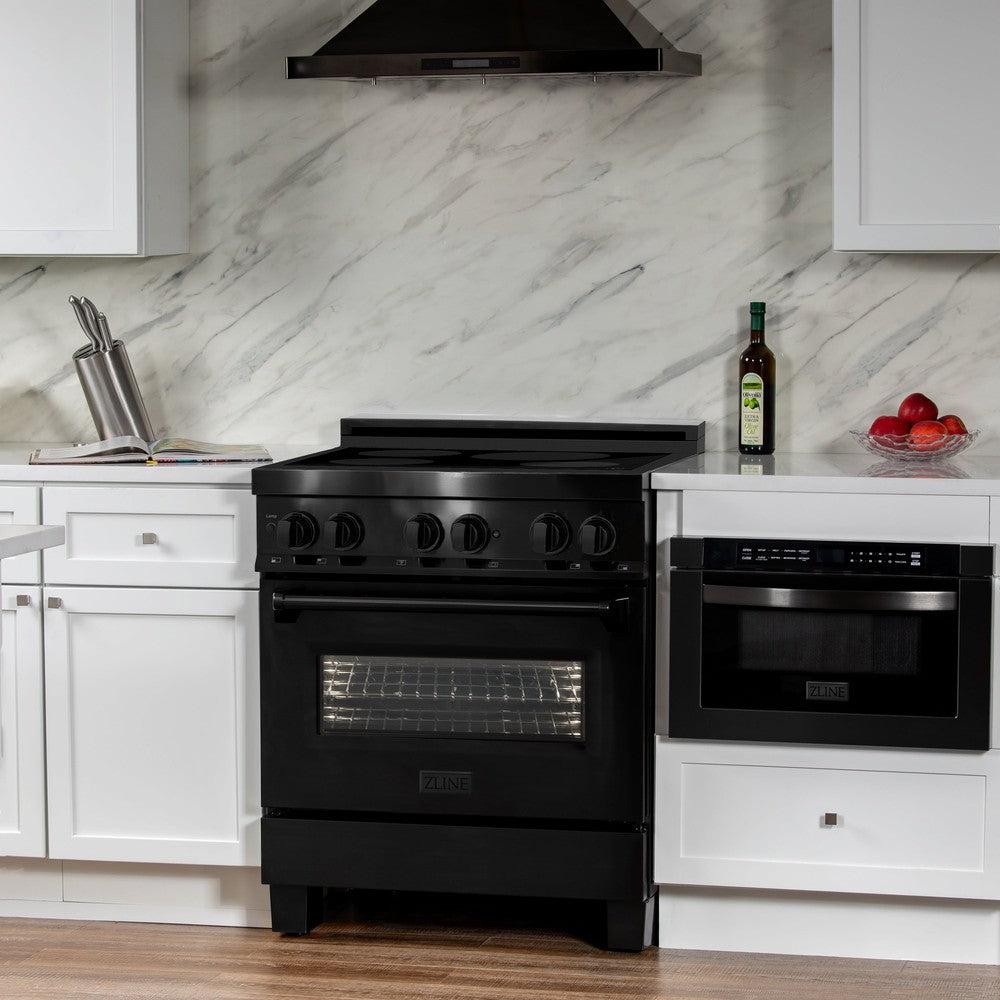 30" 4.0 cu. ft. Induction Range with a 4 Element Stove and Electric Oven RAINDBS30, product image 12 of 15