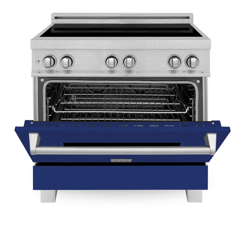 36" 4.6 cu. ft. Induction Range with a 4 Element Stove and Electric Oven RAINDSBG36