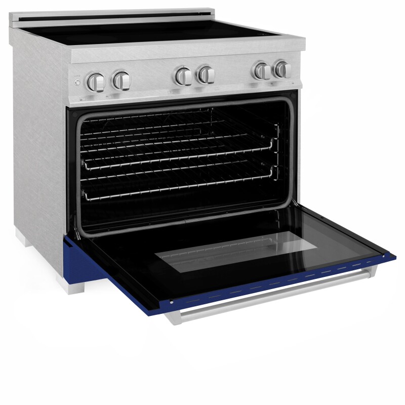 36" 4.6 cu. ft. Induction Range with a 4 Element Stove and Electric Oven RAINDSBG36