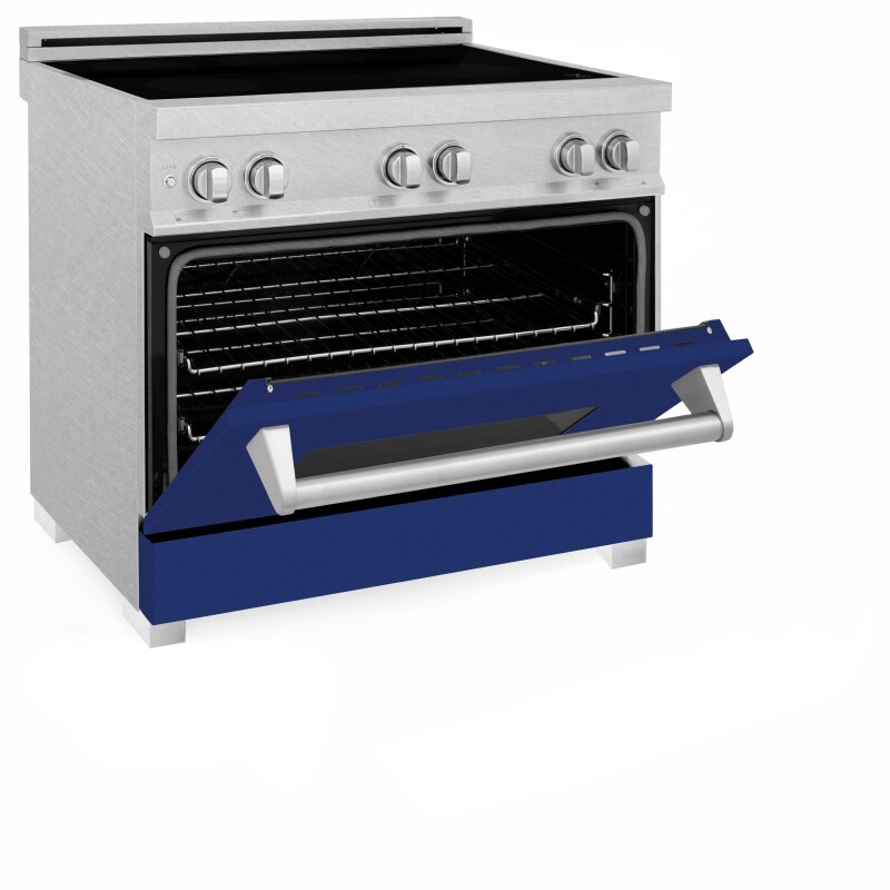 36" 4.6 cu. ft. Induction Range with a 4 Element Stove and Electric Oven RAINDSBG36