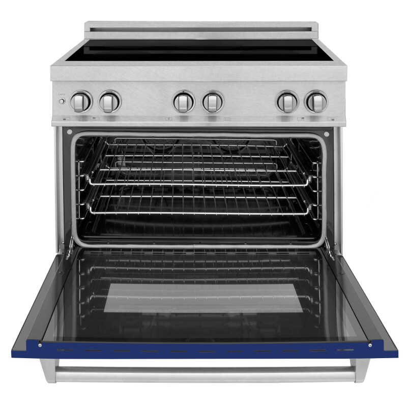 36" 4.6 cu. ft. Induction Range with a 4 Element Stove and Electric Oven RAINDSBG36