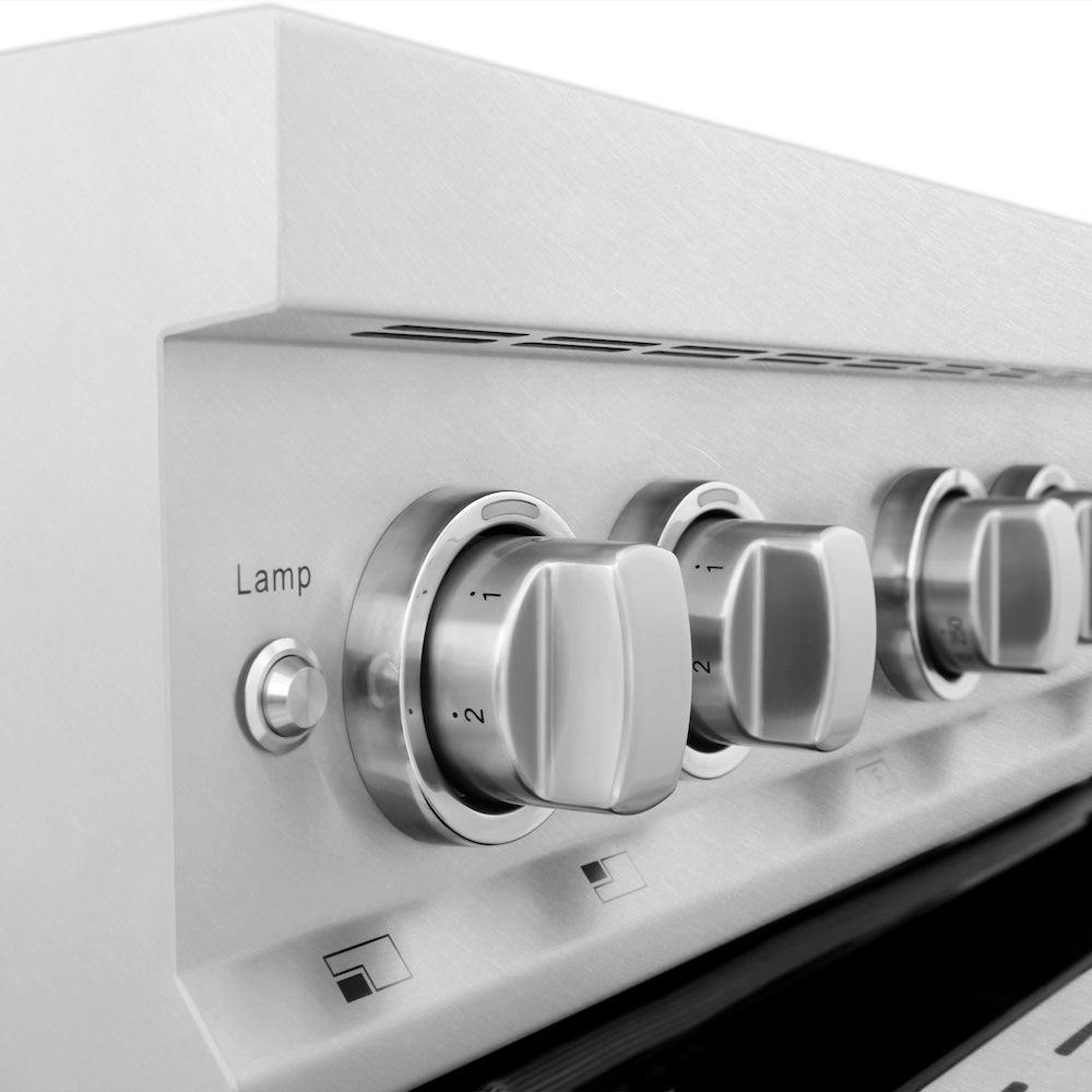 30" 4.0 cu. ft. Induction Range with a 4 Element Stove and Electric Oven RAINDSWM30