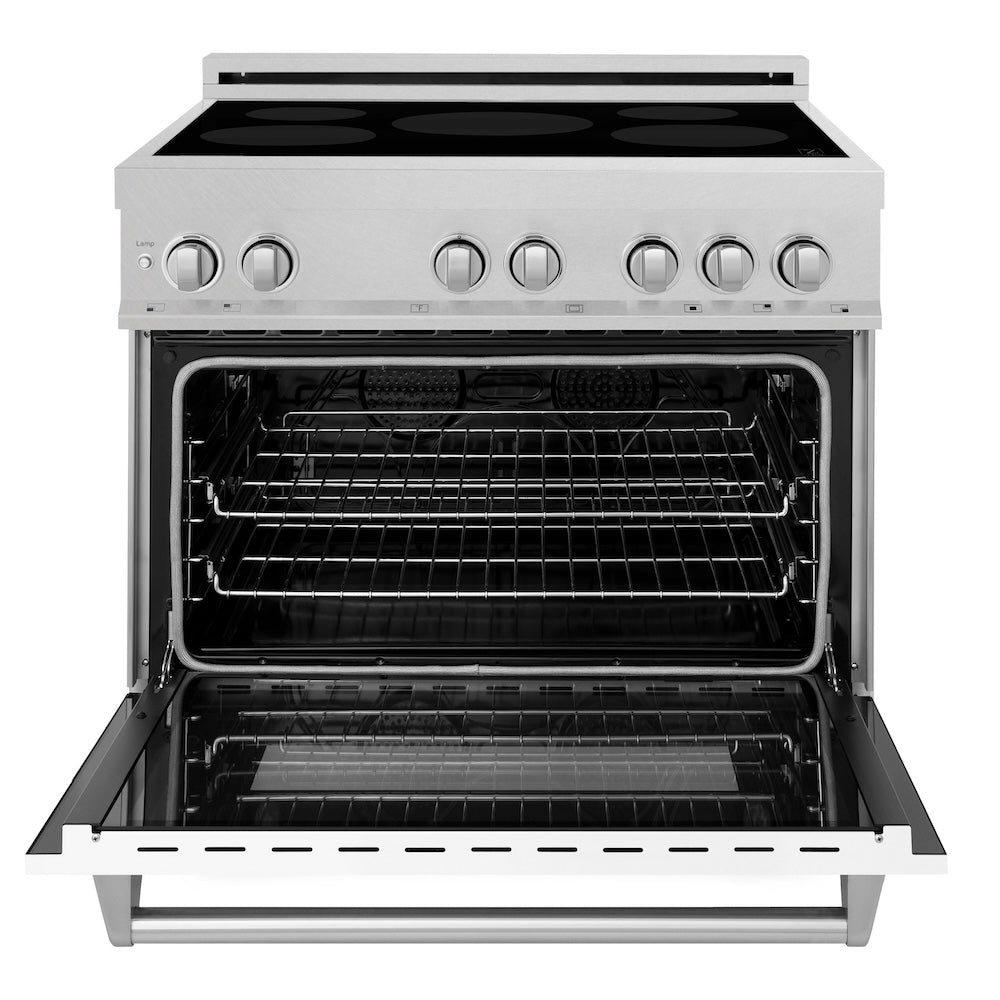 36" 4.6 cu. ft. Induction Range with a 4 Element Stove and Electric Oven RAINDSWM36, product image 3 of 10
