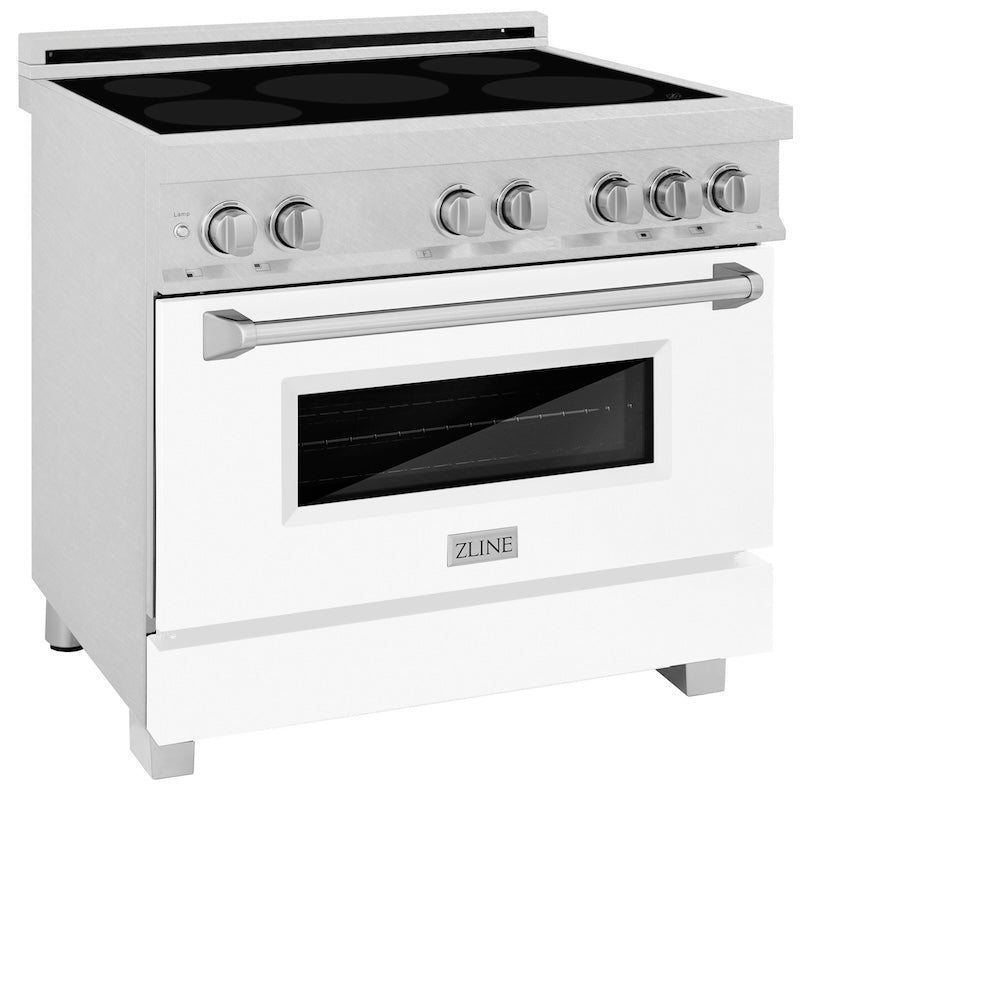 36" 4.6 cu. ft. Induction Range with a 4 Element Stove and Electric Oven RAINDSWM36, product image 4 of 10