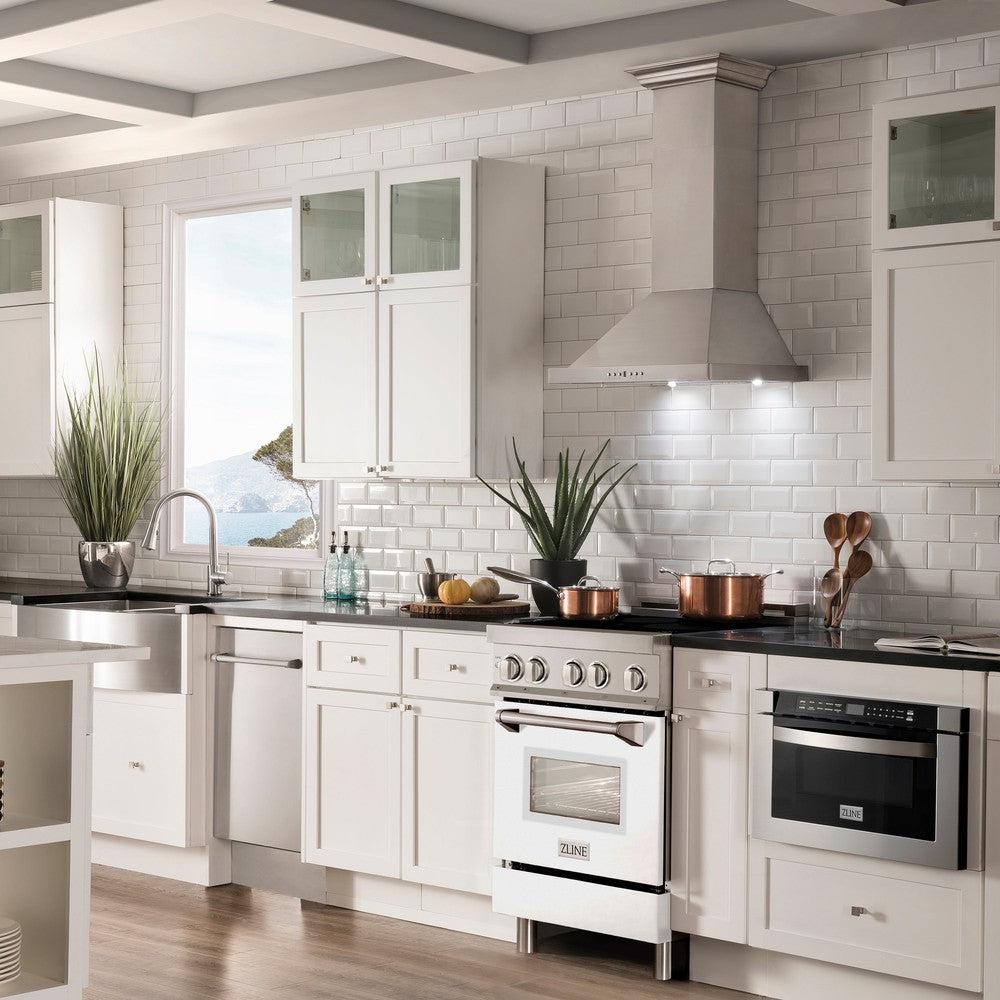 24" 2.8 cu. ft. Induction Range with a 3 Element Stove and Electric Oven RAINDWM24, product image 9 of 18