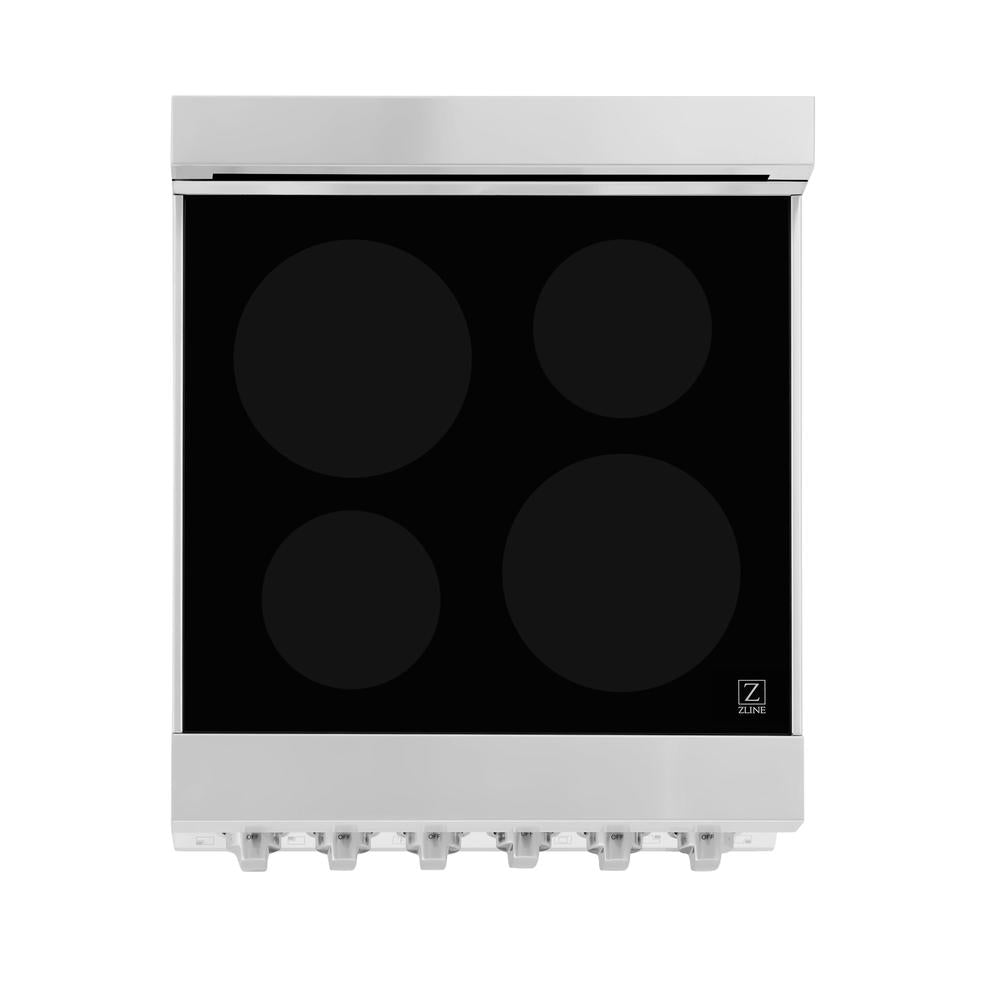24" 2.8 cu. ft. Induction Range with a 3 Element Stove and Electric Oven RAINDWM24, product image 3 of 18