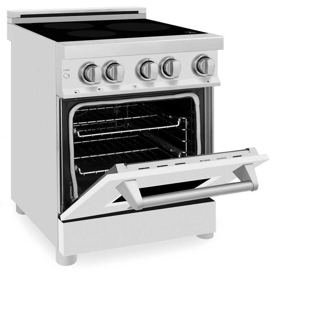 24" 2.8 cu. ft. Induction Range with a 3 Element Stove and Electric Oven RAINDWM24, product image 8 of 18