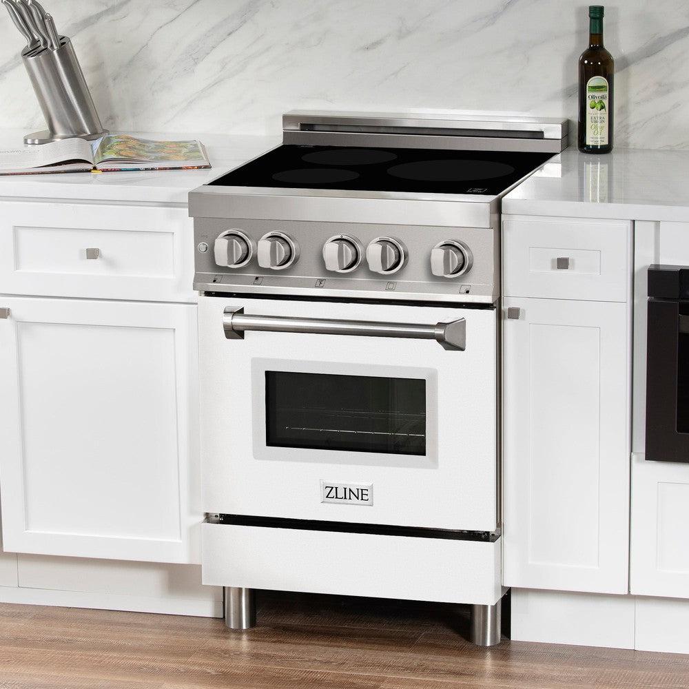 24" 2.8 cu. ft. Induction Range with a 3 Element Stove and Electric Oven RAINDWM24, product image 17 of 18