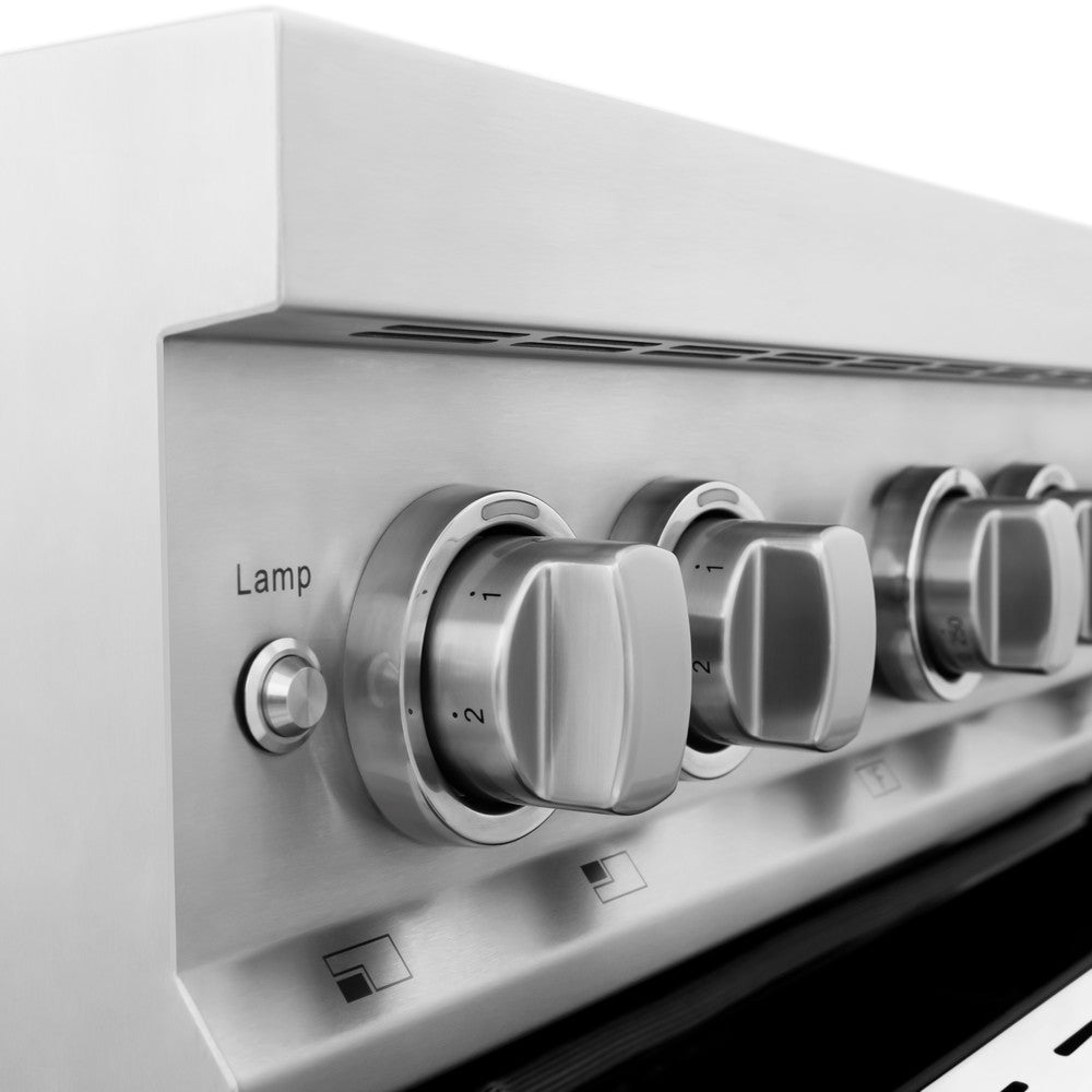 30" 4.0 cu. ft. Induction Range with a 4 Element Stove and Electric Oven RAINDWM30, product image 8 of 11