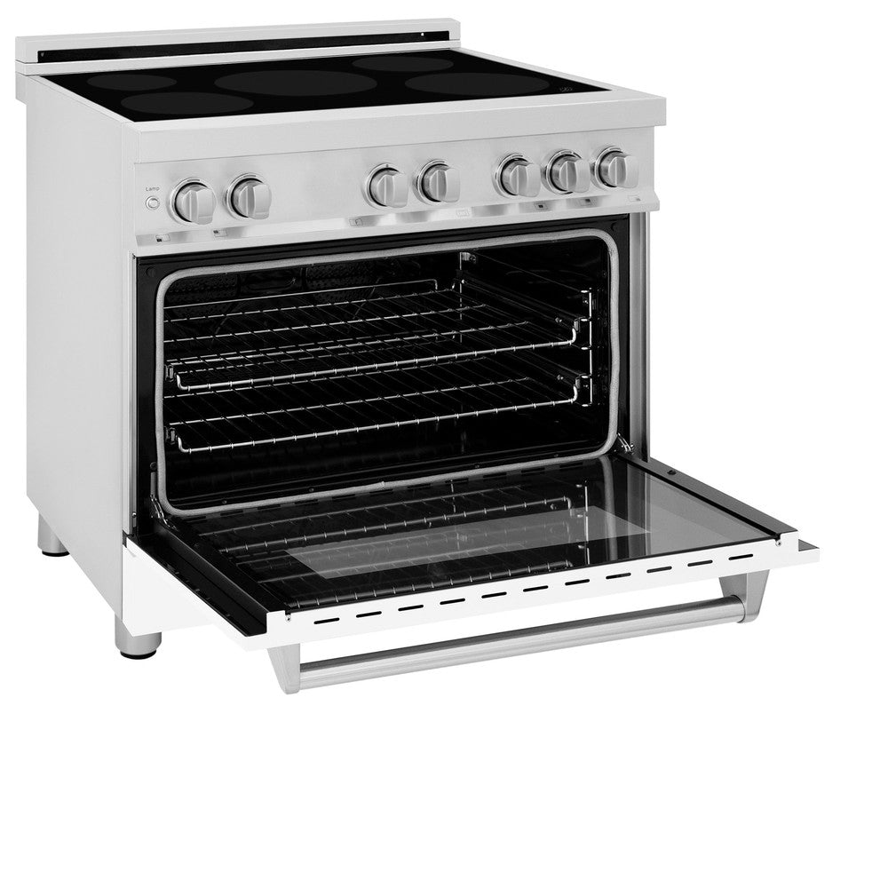 36" 4.6 cu. ft. Induction Range with a 4 Element Stove and Electric Oven RAINDWM36, product image 6 of 12