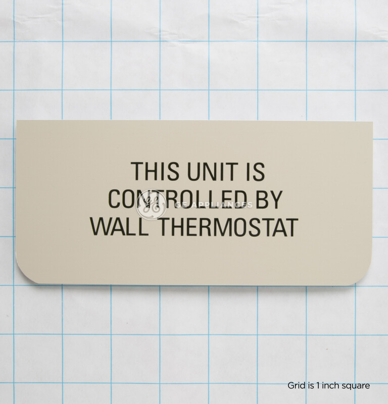 Universal PTAC Cover Label – 10 Pack RAK80610PK