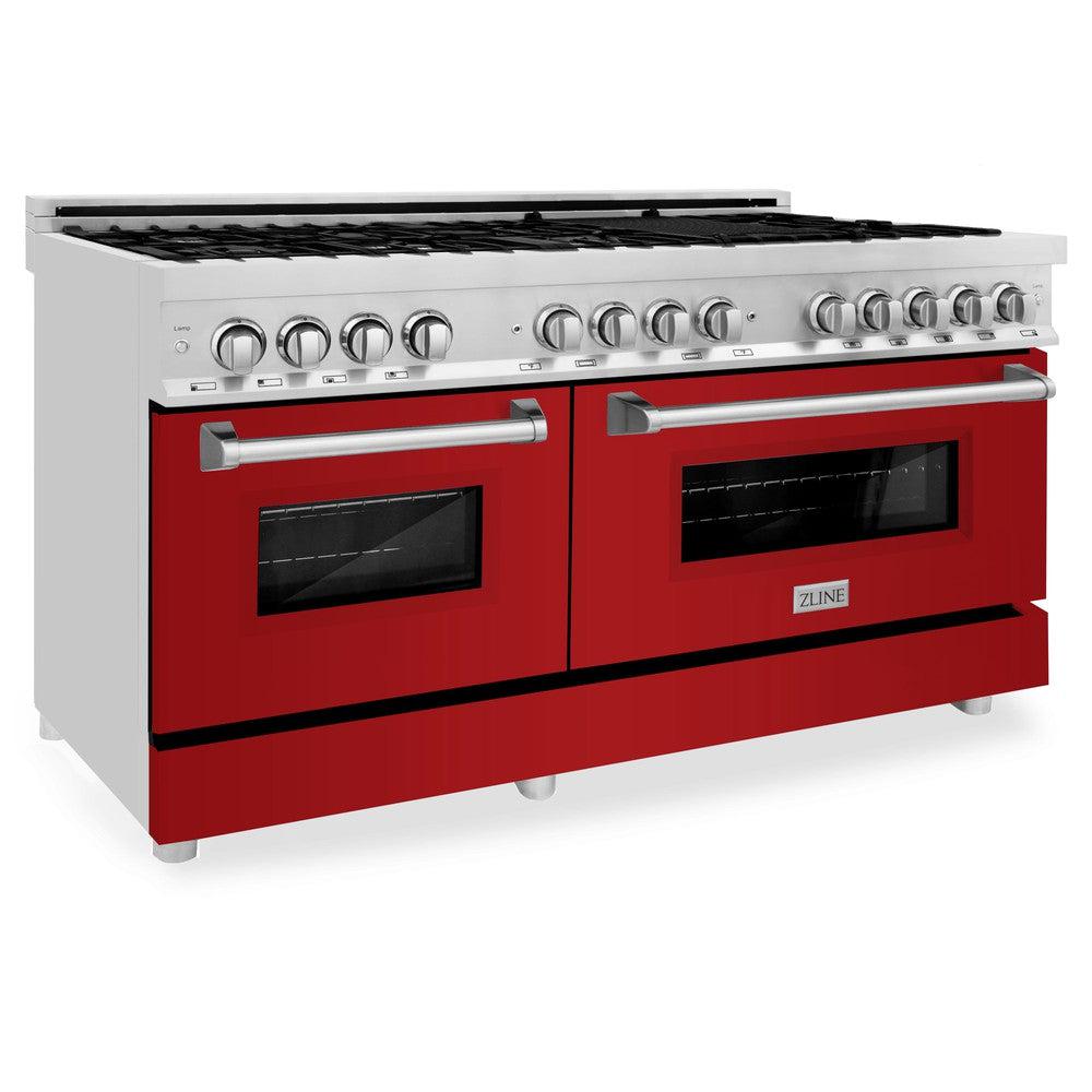 60" 7.4 cu. ft. Dual Fuel Range with Gas Stove and Electric Oven with color options (RA60) RARG60
