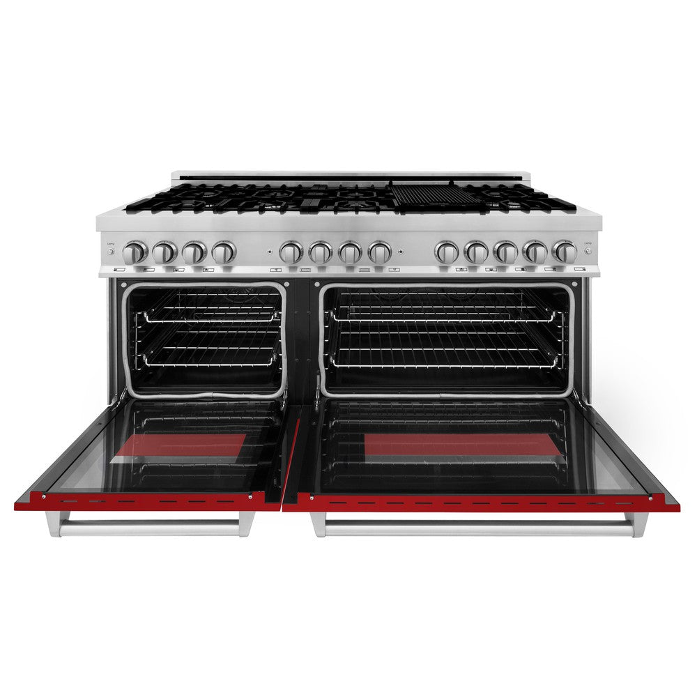 60" 7.4 cu. ft. Dual Fuel Range with Gas Stove and Electric Oven with color options (RA60) RARG60