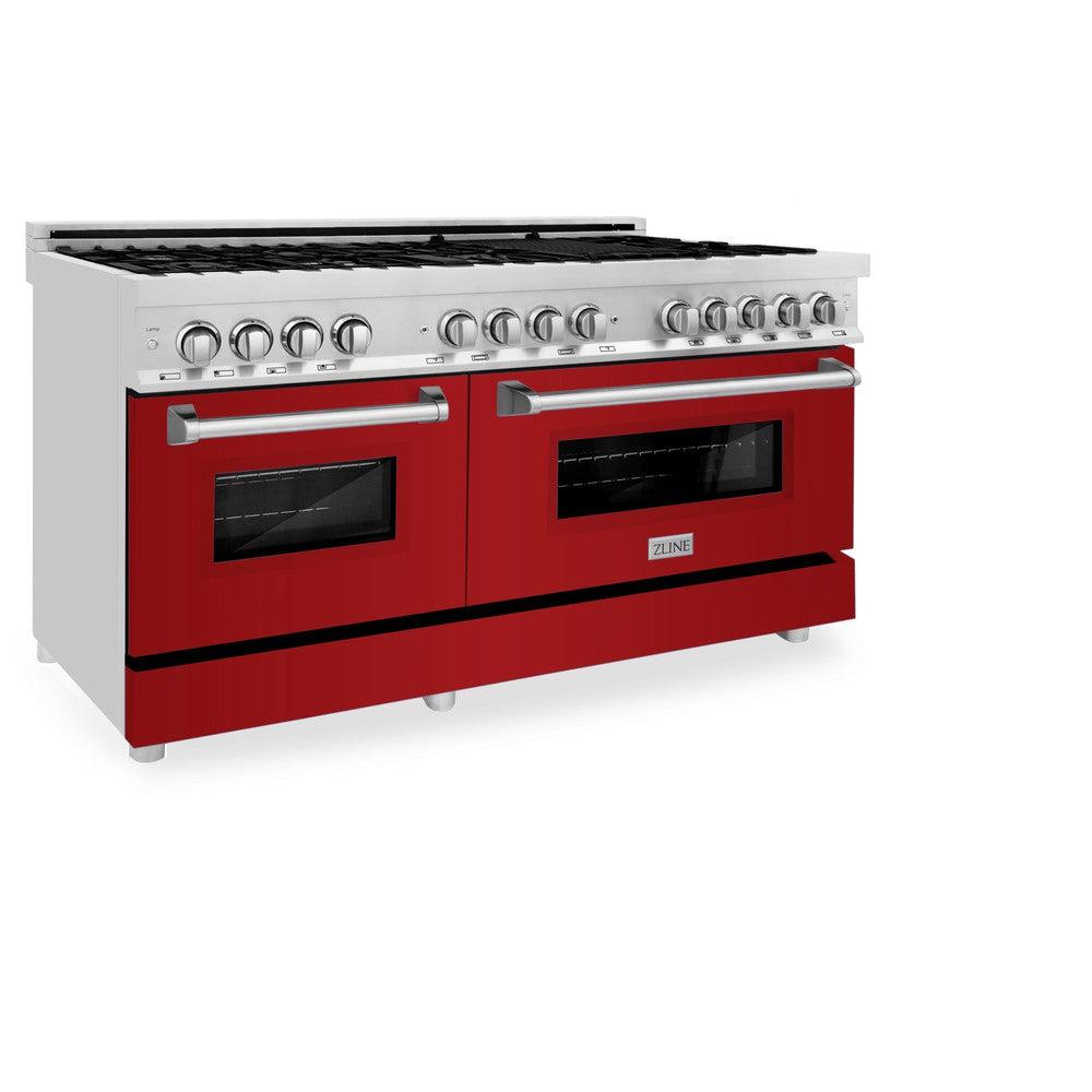 60" 7.4 cu. ft. Dual Fuel Range with Gas Stove and Electric Oven with color options (RA60) RARG60