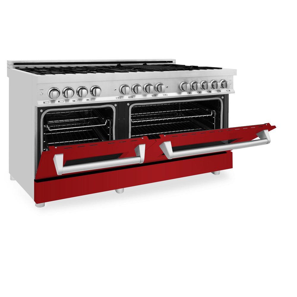 60" 7.4 cu. ft. Dual Fuel Range with Gas Stove and Electric Oven with color options (RA60) RARG60