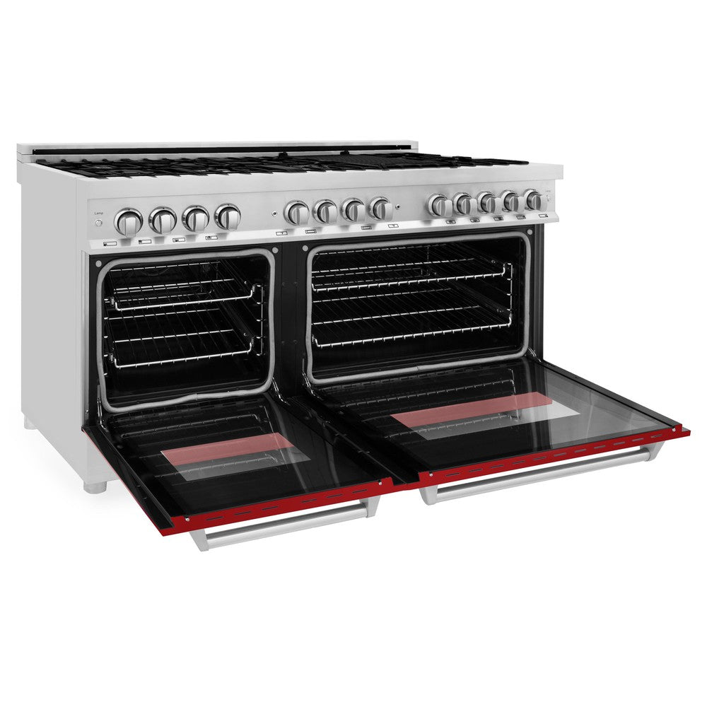 60" 7.4 cu. ft. Dual Fuel Range with Gas Stove and Electric Oven with color options (RA60) RARG60