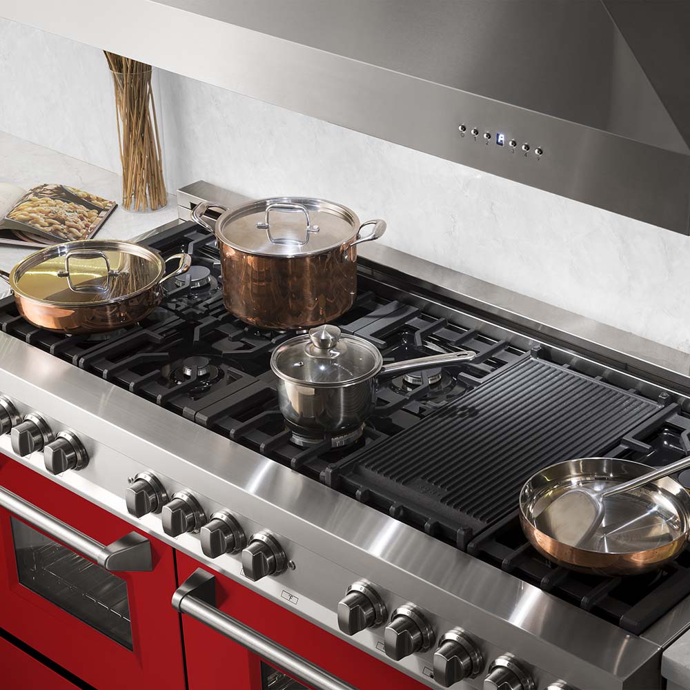 60" 7.4 cu. ft. Dual Fuel Range with Gas Stove and Electric Oven with color options (RA60) RARG60