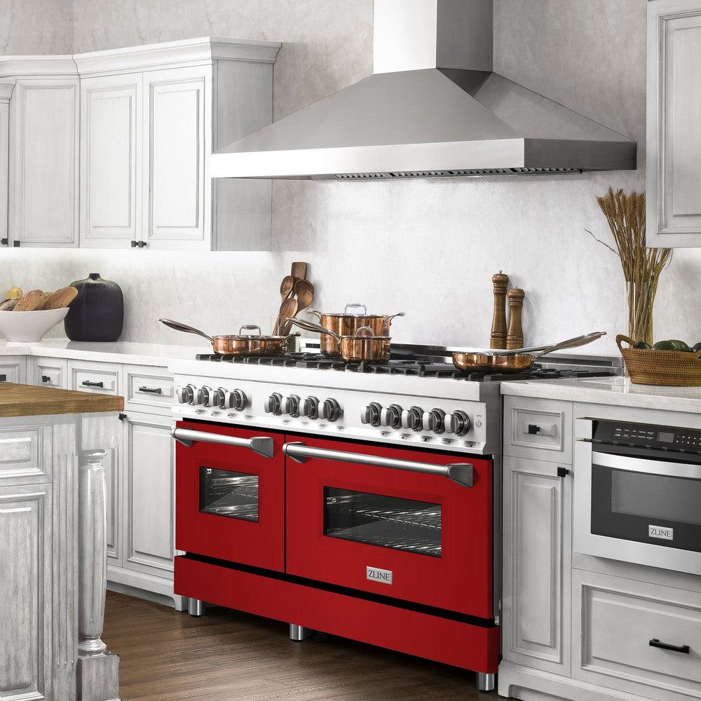 60" 7.4 cu. ft. Dual Fuel Range with Gas Stove and Electric Oven with color options (RA60) RARG60