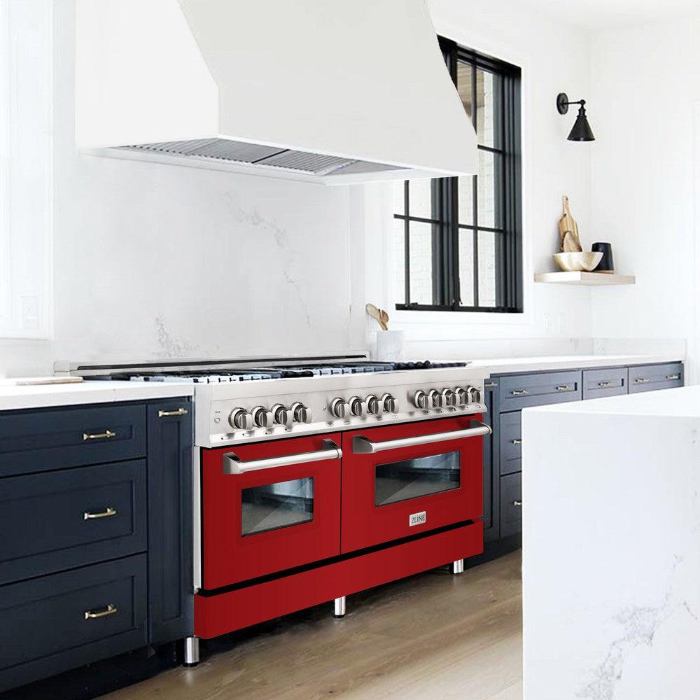 60" 7.4 cu. ft. Dual Fuel Range with Gas Stove and Electric Oven with color options (RA60) RARG60