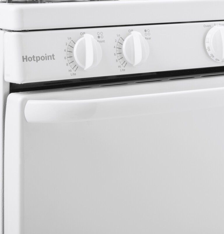 Hotpoint® ENERGY STAR® 20" Electric Free-Standing Front-Control Electric Range view 7