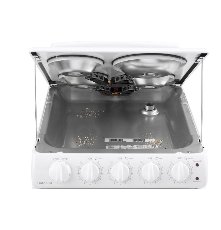 Hotpoint® ENERGY STAR® 20" Electric Free-Standing Front-Control Electric Range view 8