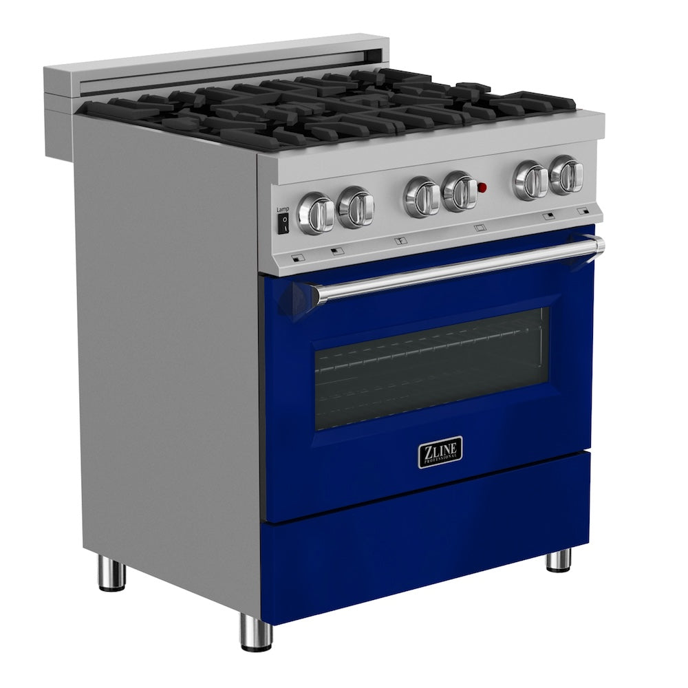 30" 4.0 cu. ft. Dual Fuel Range with Gas Stove and Electric Oven and Door (RAS-30) RASBG30