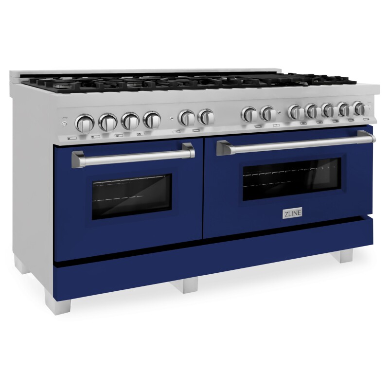 60" 7.4 cu. ft. Dual Fuel Range with Gas Stove and Electric Oven (RAS-60) RASBG60