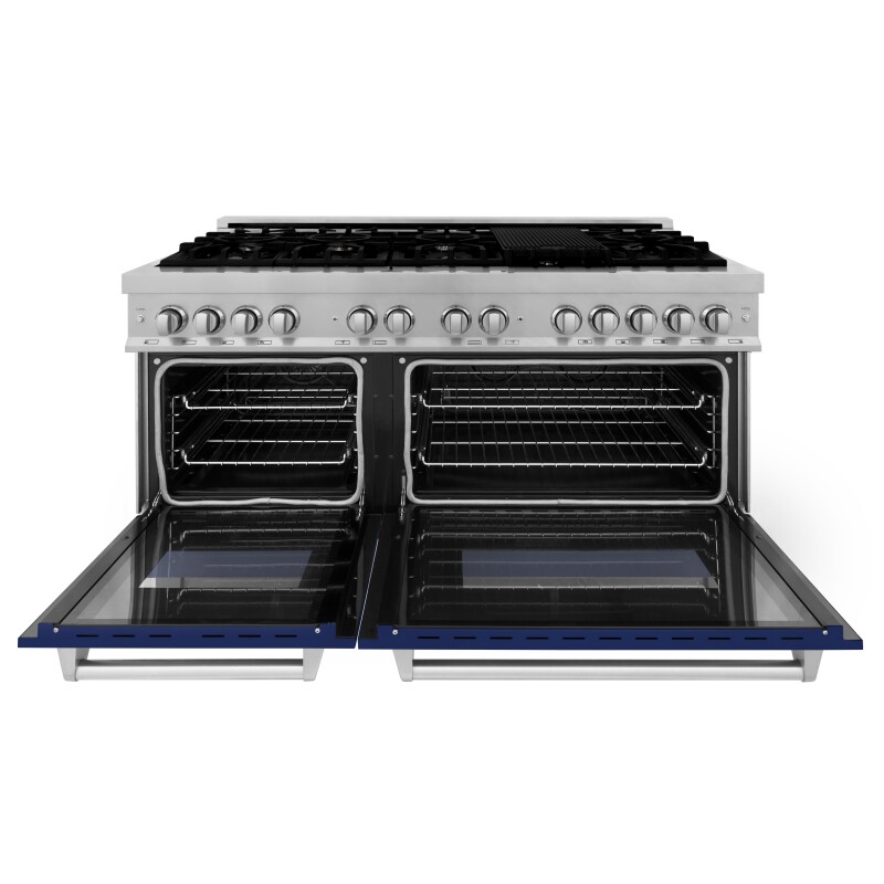 60" 7.4 cu. ft. Dual Fuel Range with Gas Stove and Electric Oven (RAS-60) RASBG60