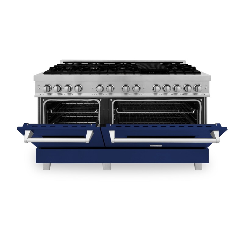 60" 7.4 cu. ft. Dual Fuel Range with Gas Stove and Electric Oven (RAS-60) RASBG60