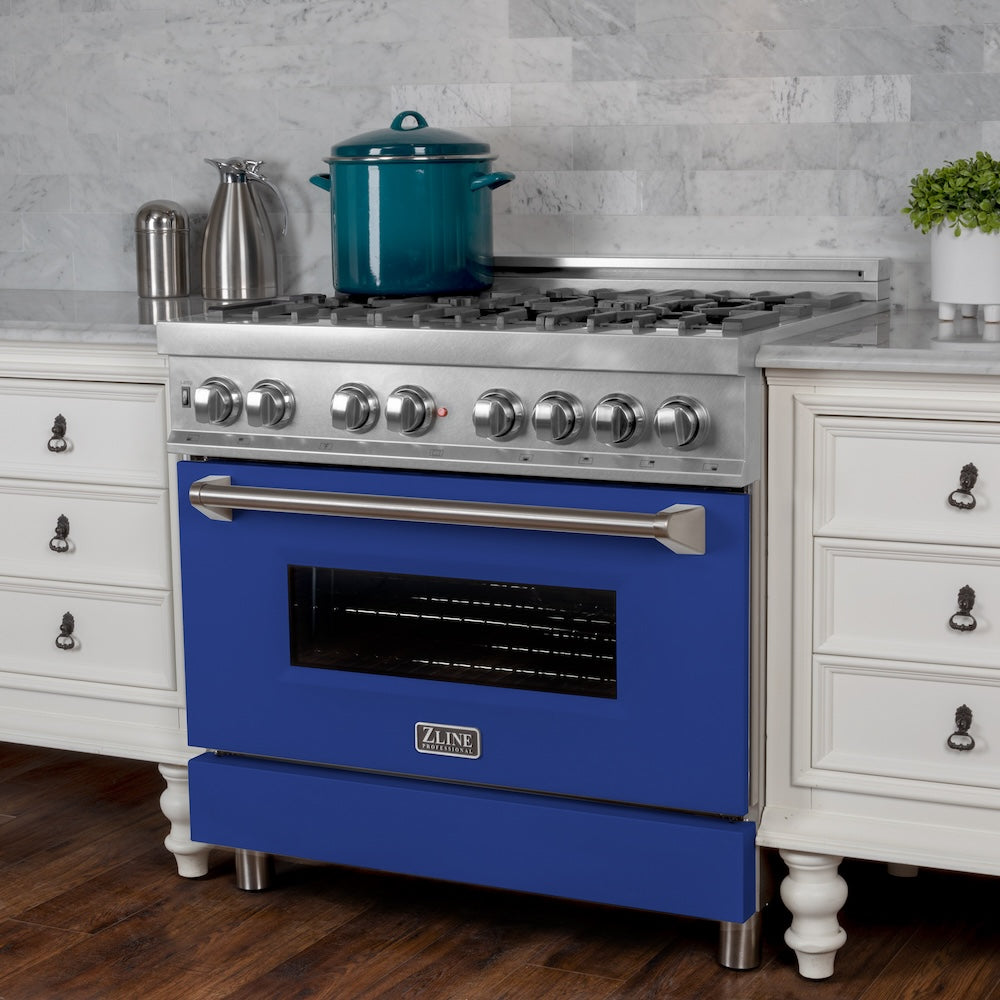 30" 4.0 cu. ft. Dual Fuel Range with Gas Stove and Electric Oven and Door (RAS-30) RASBM30