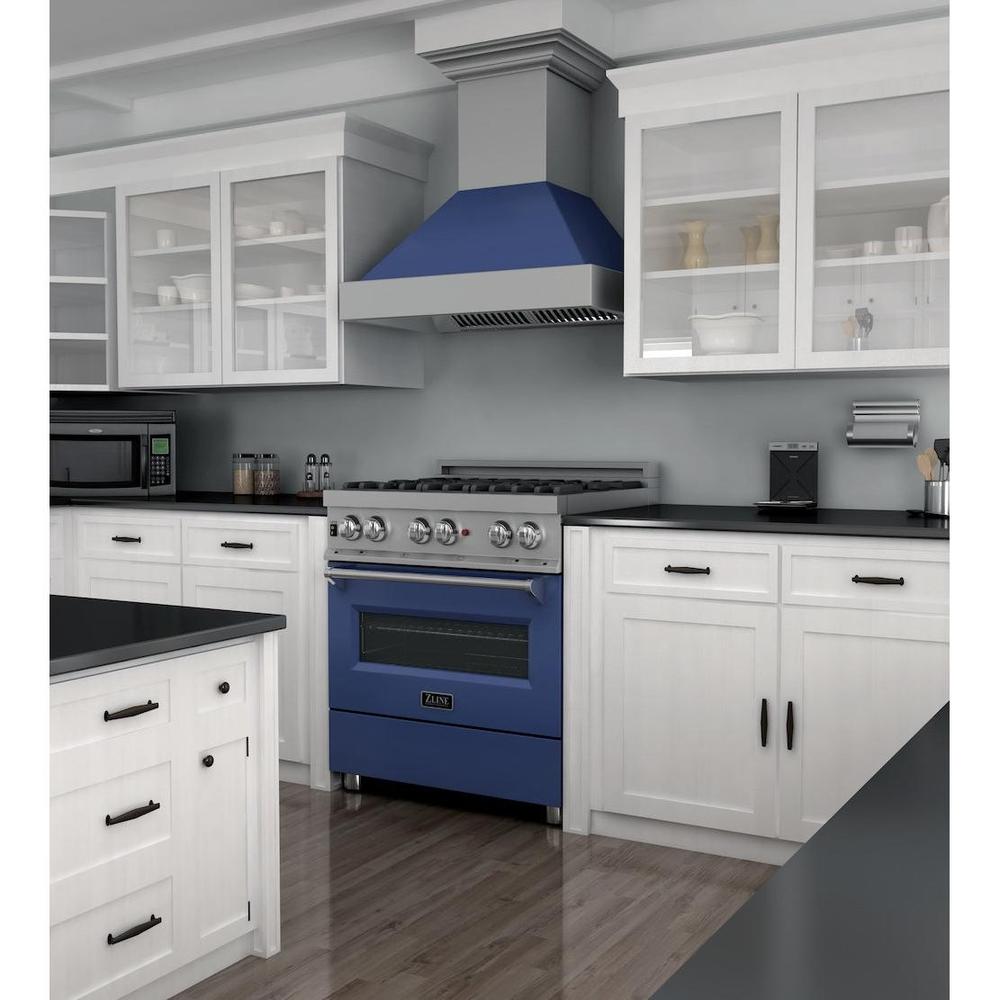 30" 4.0 cu. ft. Dual Fuel Range with Gas Stove and Electric Oven and Door (RAS-30) RASBM30