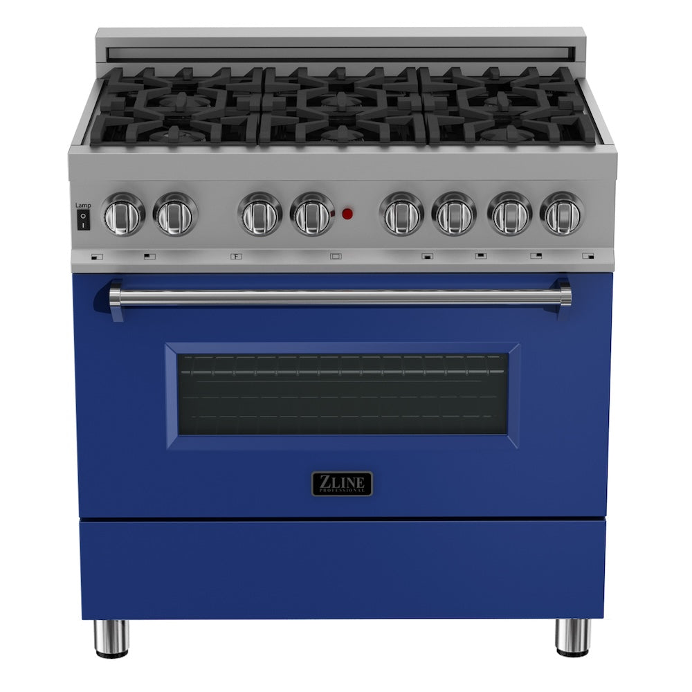 36" 4.6 cu. ft. Dual Fuel Range with Gas Stove and Electric Oven (RAS-36) RASBM36