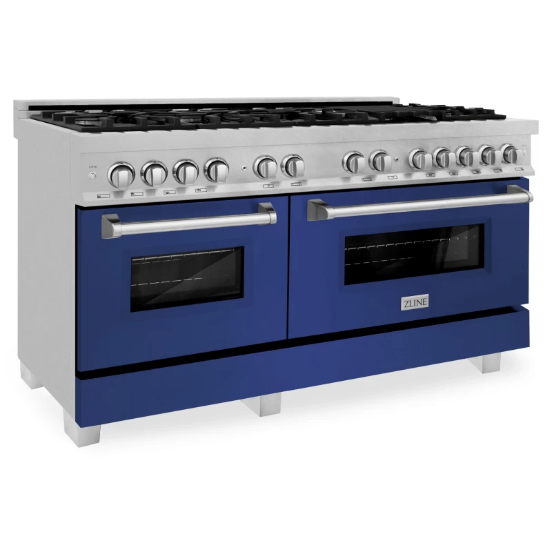 60" 7.4 cu. ft. Dual Fuel Range with Gas Stove and Electric Oven (RAS-60) RASBM60