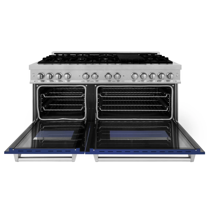 60" 7.4 cu. ft. Dual Fuel Range with Gas Stove and Electric Oven (RAS-60) RASBM60