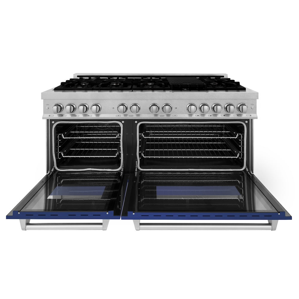 60" 7.4 cu. ft. Dual Fuel Range with Gas Stove and Electric Oven (RAS-60) RASBM60