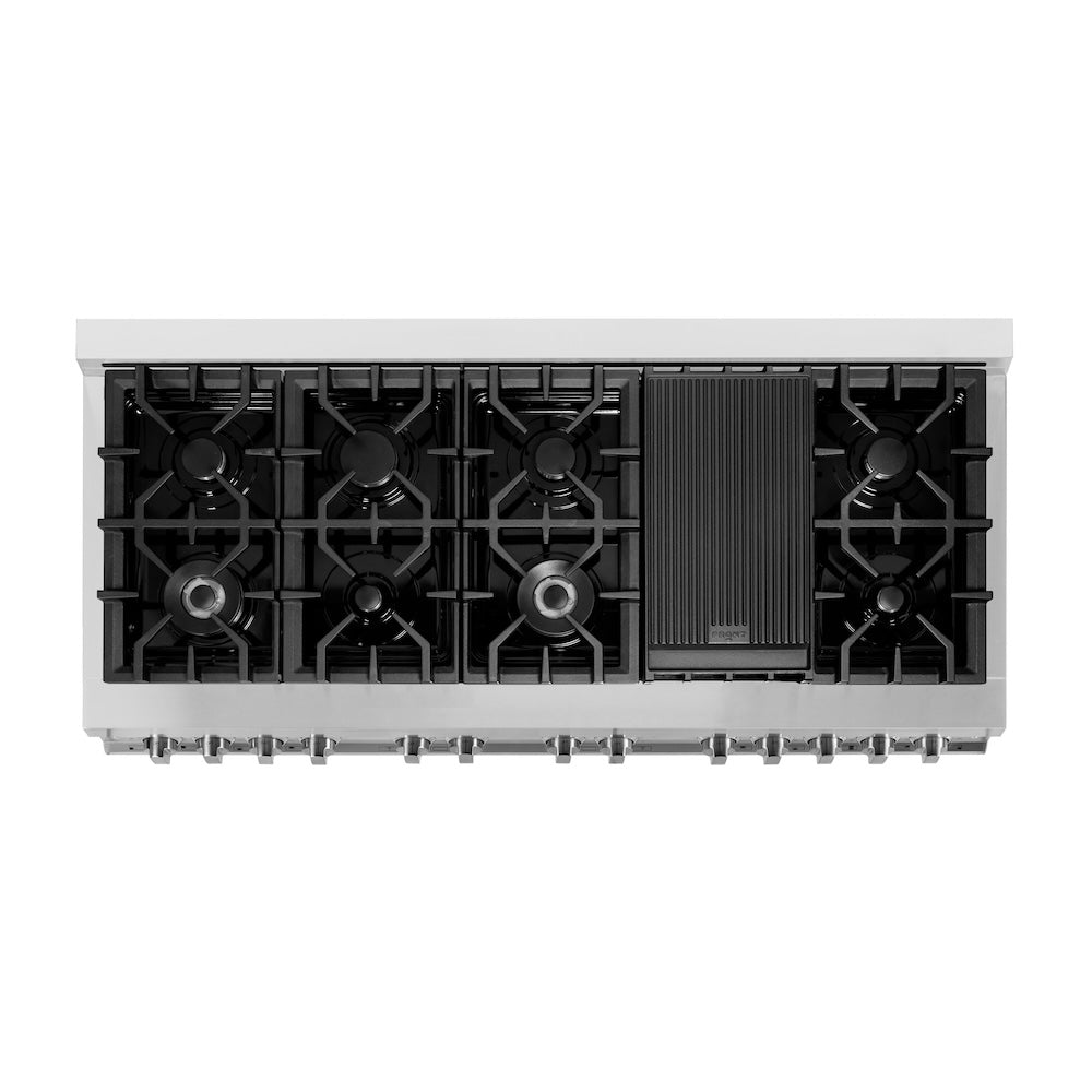 60" 7.4 cu. ft. Dual Fuel Range with Gas Stove and Electric Oven (RAS-60) RASBM60