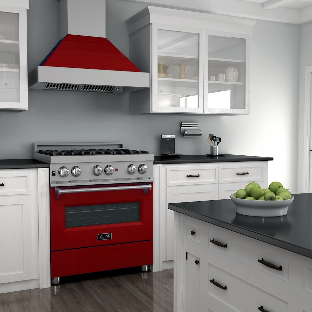 36" 4.6 cu. ft. Dual Fuel Range with Gas Stove and Electric Oven (RAS-36) RASRG36