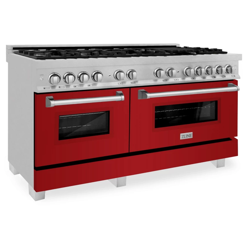 60" 7.4 cu. ft. Dual Fuel Range with Gas Stove and Electric Oven (RAS-60) RASRG60