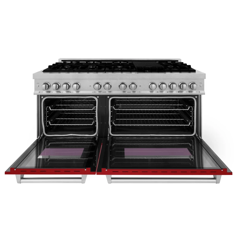60" 7.4 cu. ft. Dual Fuel Range with Gas Stove and Electric Oven (RAS-60) RASRG60