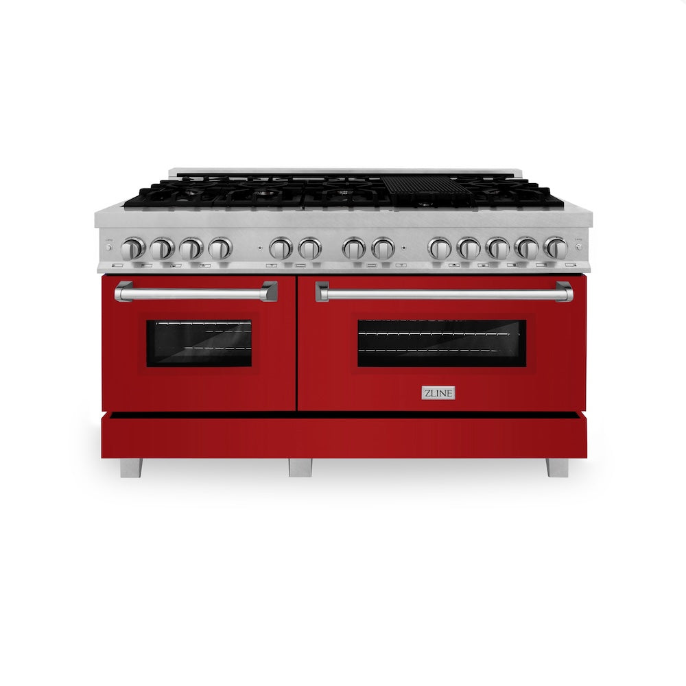 60" 7.4 cu. ft. Dual Fuel Range with Gas Stove and Electric Oven (RAS-60) RASRG60