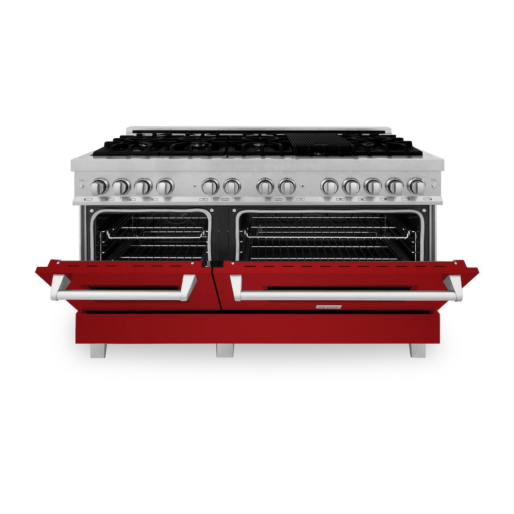 60" 7.4 cu. ft. Dual Fuel Range with Gas Stove and Electric Oven (RAS-60) RASRG60