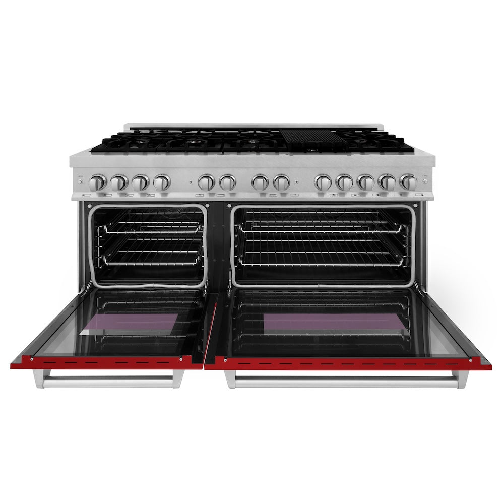 60" 7.4 cu. ft. Dual Fuel Range with Gas Stove and Electric Oven (RAS-60) RASRG60