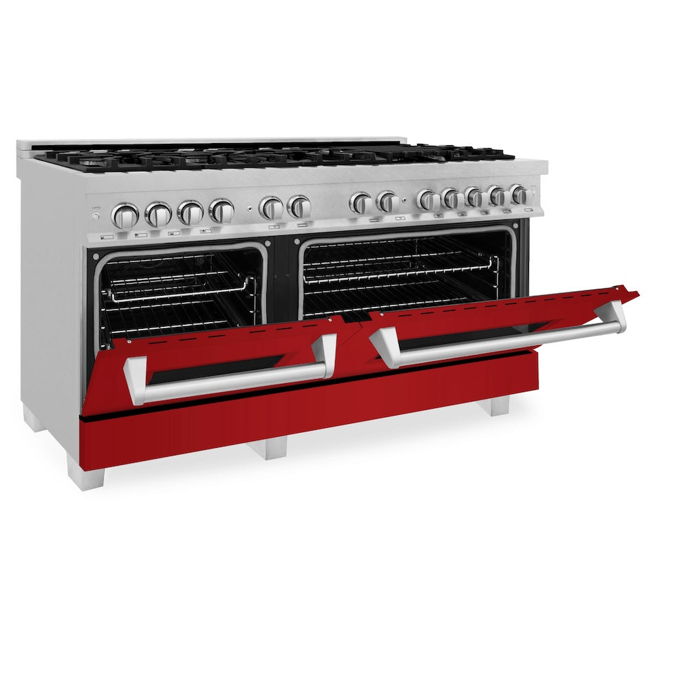 60" 7.4 cu. ft. Dual Fuel Range with Gas Stove and Electric Oven (RAS-60) RASRG60